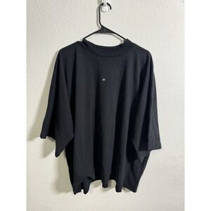 Yeezy X GAP Crop 22 TEE Black Men's Size‎ L Kanye West YE NEW